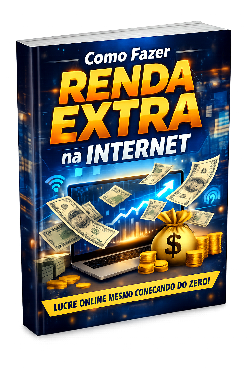Capa do eBook Como Fazer Renda Extra na Internet
